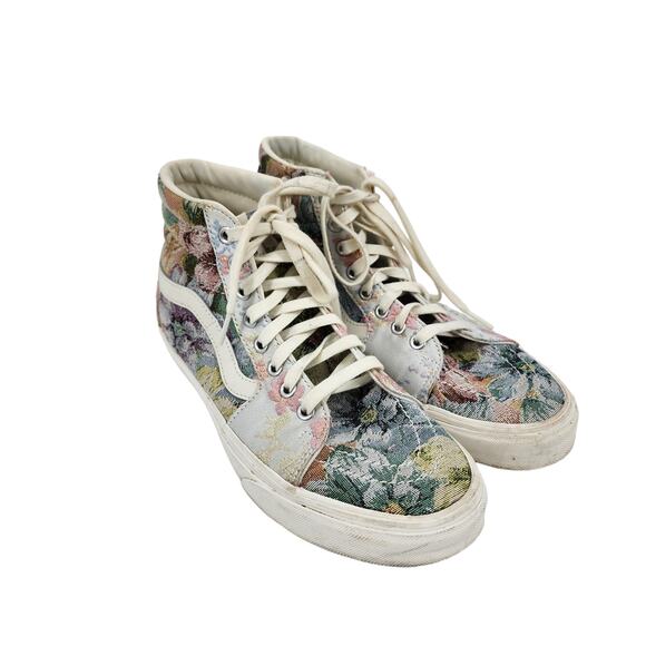 Vans Shoes - Vans SK8-Hi Floral Tapestry Print High Top Shoes Sneakers Womens Size 9.5